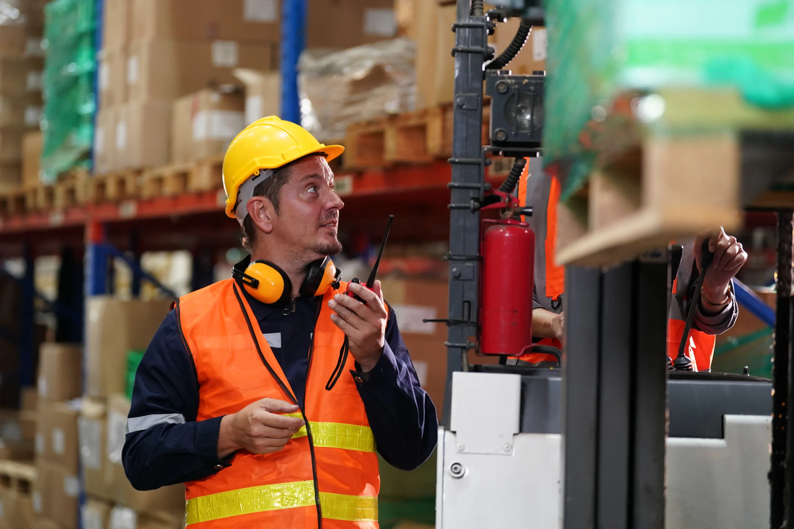 Warehouses, logistics and industrial fire alarm systems