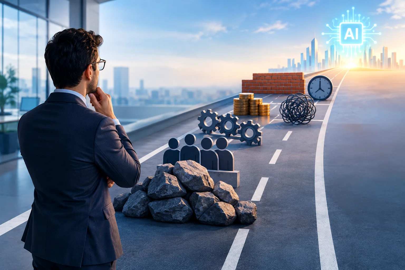 AI initiatives usually stall in practice