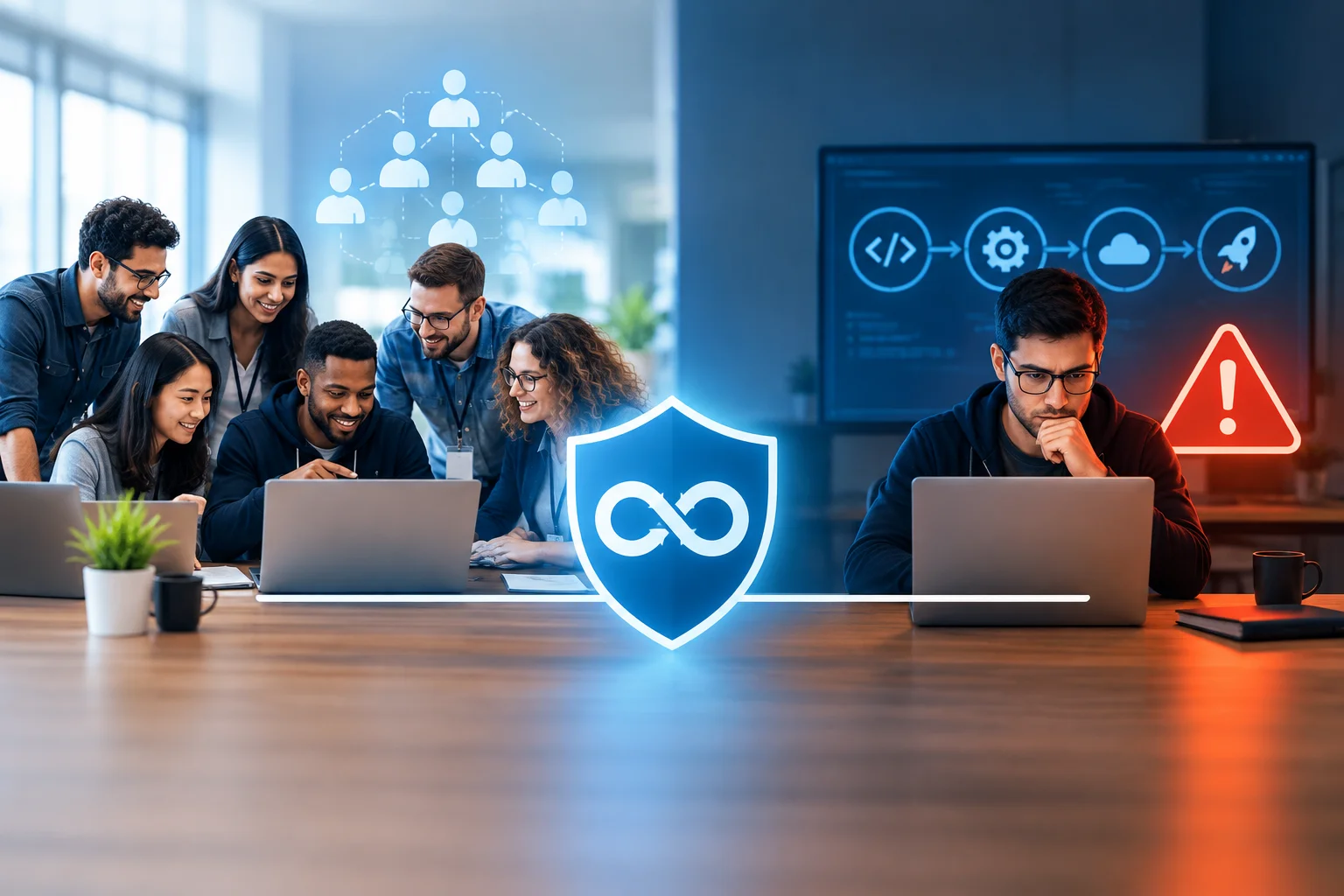 about team size - it's about release risk - DevOps Solutions